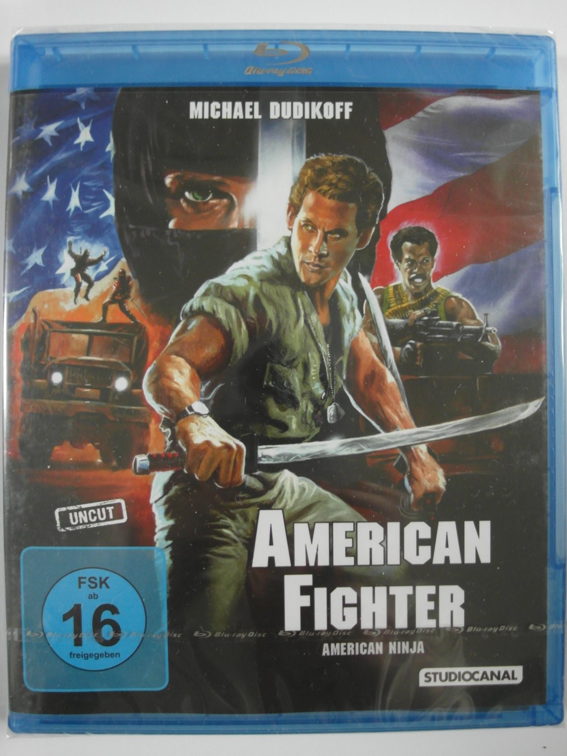 American Fighter - American Ninja UNCUT - Michael …“ (Sam Firstenberg) –  Film neu kaufen – A02kphnS11ZZN